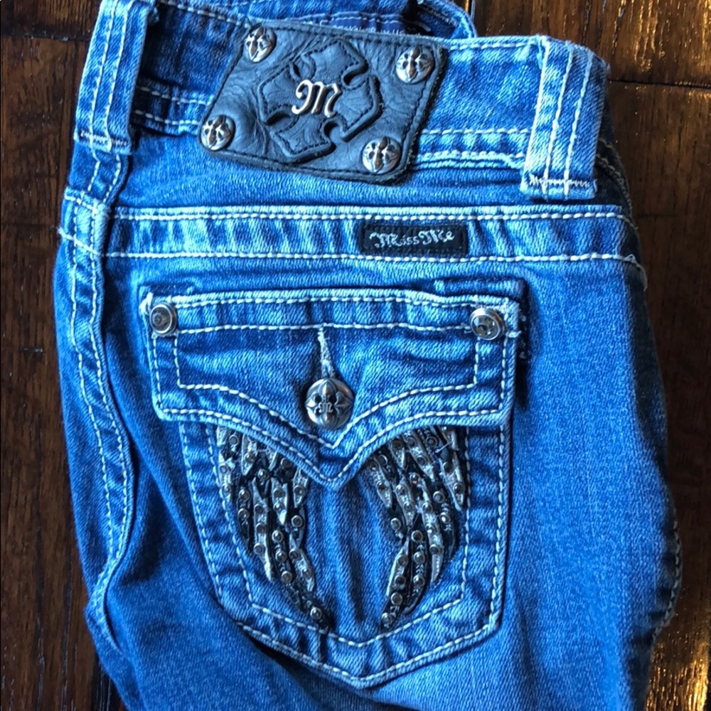 Miss Me 25 Boot Cut Jeans JP6086B2 30” Inseam EUC - Picture 8 of 8
